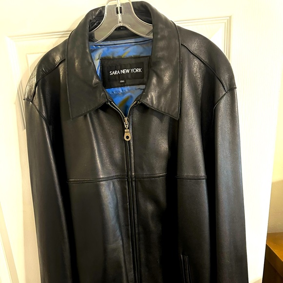 Men’s Genuine Leather Jacket with removable quilted liner - Picture 3 of 10